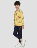 Little M Sweater Anak Laki-laki Print Dino