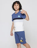 Little M CST Car Print Kaos Anak Laki-laki