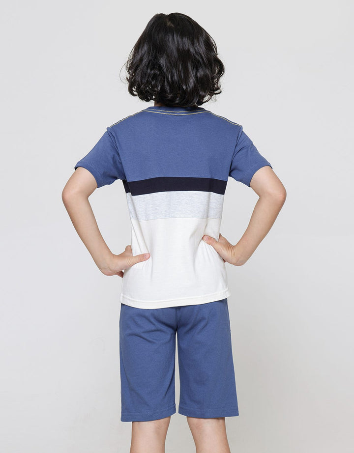 Little M CST Car Print Kaos Anak Laki-laki