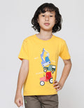 Little M Roar Truck Kaos Anak Laki-laki