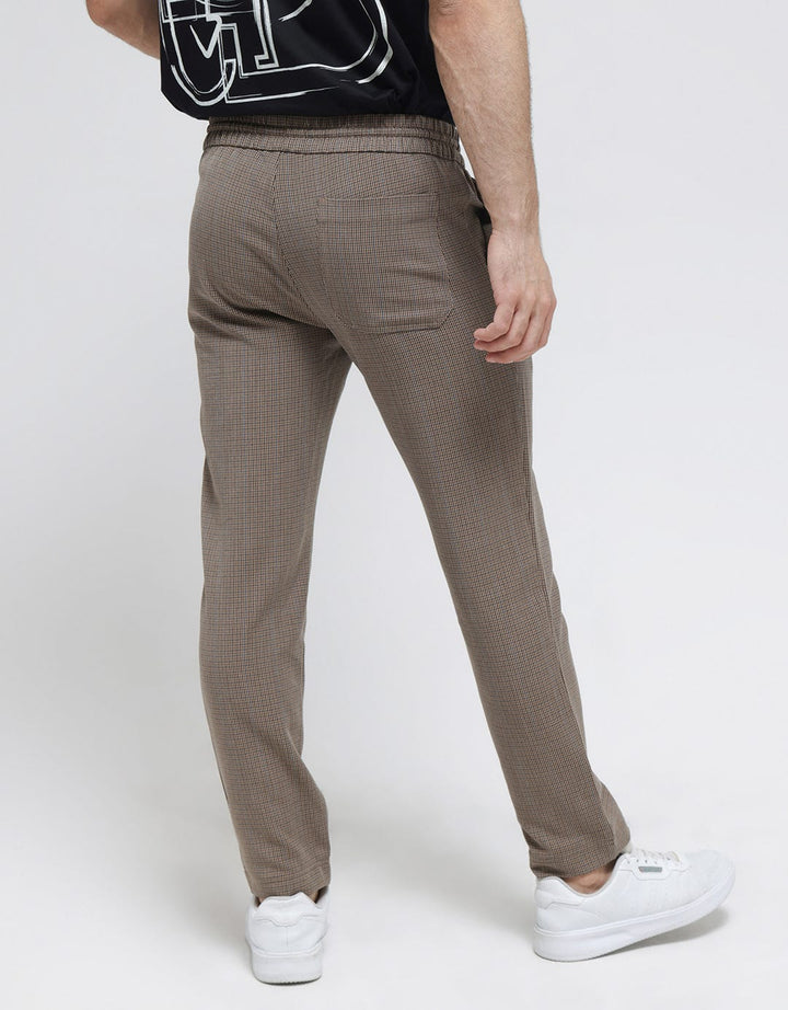 Details Long Pants Fashion Houndstooth