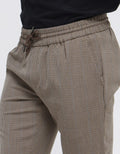 Details Long Pants Fashion Houndstooth