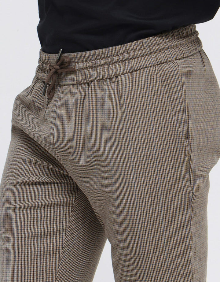 Details Long Pants Fashion Houndstooth