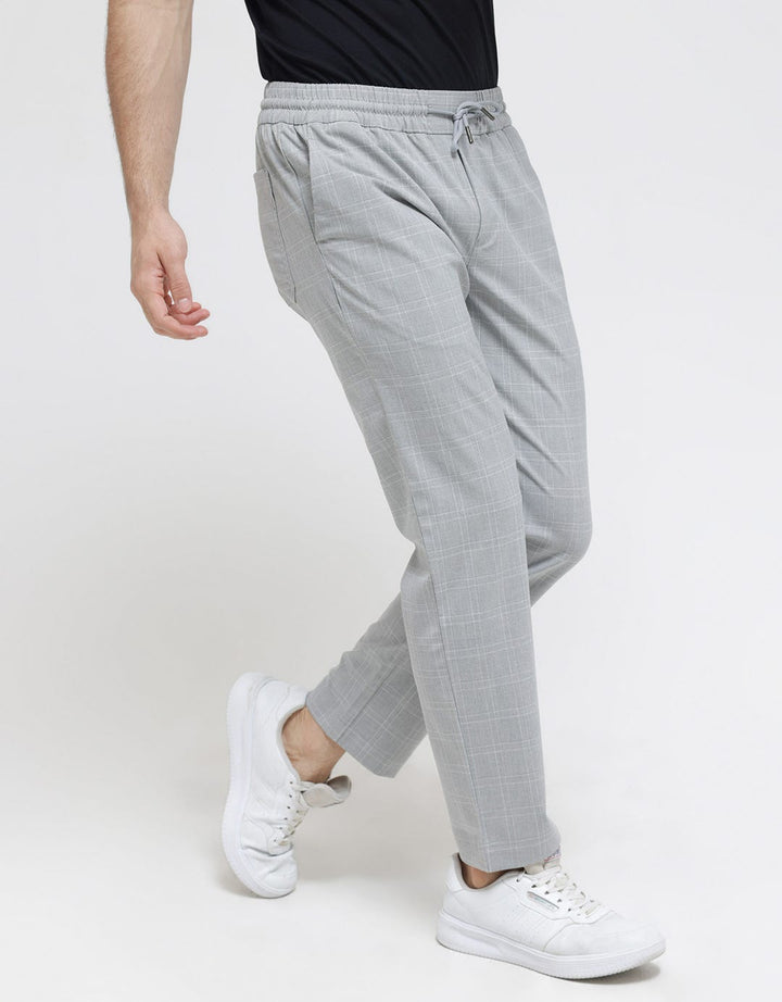 Details Long Pants Fashion Houndstooth