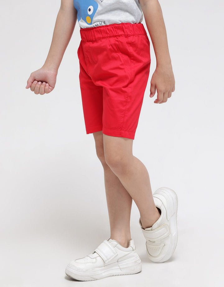 Little M Twill Woven Celana Pendek Anak Laki-laki
