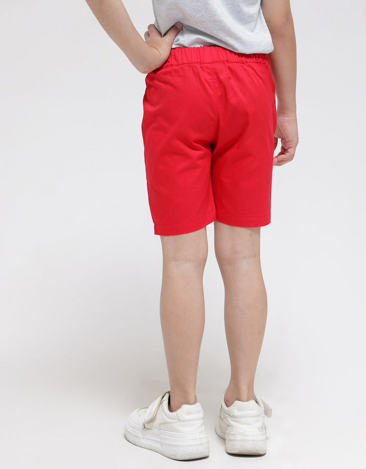 Little M Twill Woven Celana Pendek Anak Laki-laki