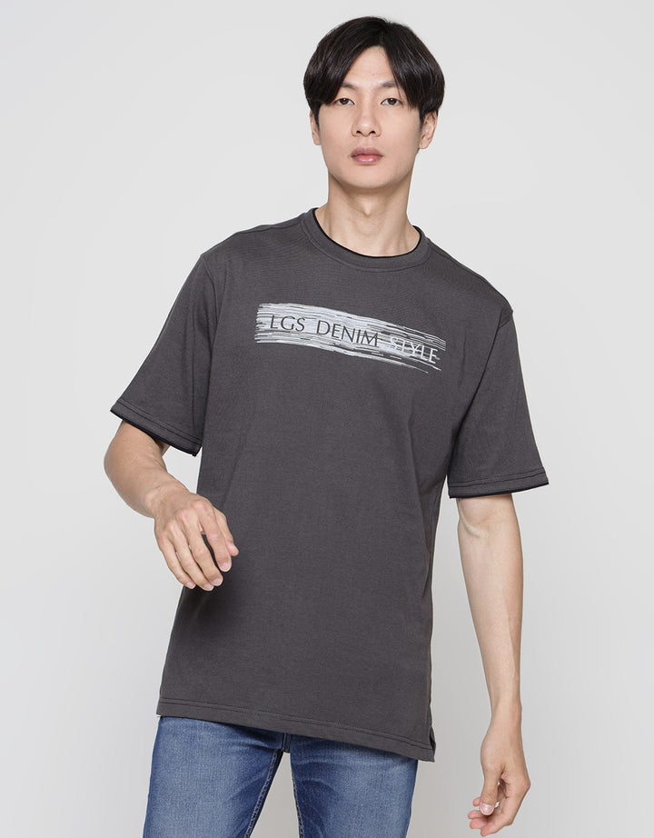 LGS Design Print Casual Men's T-shirts