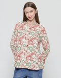Expand Saire Blouse Print Floral Wanita