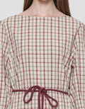 Expand Xetaya Dress Belt Wanita Print Square