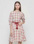 Exit Harsha Midi Dress With Belt Wanita