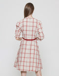 Exit Harsha Midi Dress With Belt Wanita