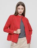 Exit Meriya Blouse Wanita Print Square