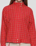 Exit Meriya Blouse Wanita Print Square