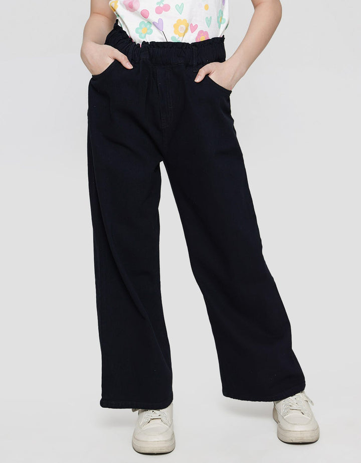 Nevada Wideleg Celana Denim Anak Perempuan