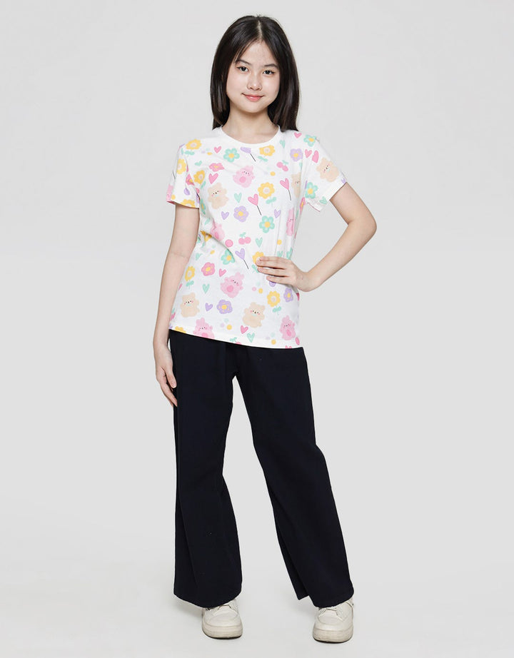 Nevada Wideleg Celana Denim Anak Perempuan