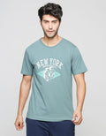 T Zone New York Print Men's Theme T-Shirt