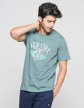 T Zone New York Print Men's Theme T-Shirt