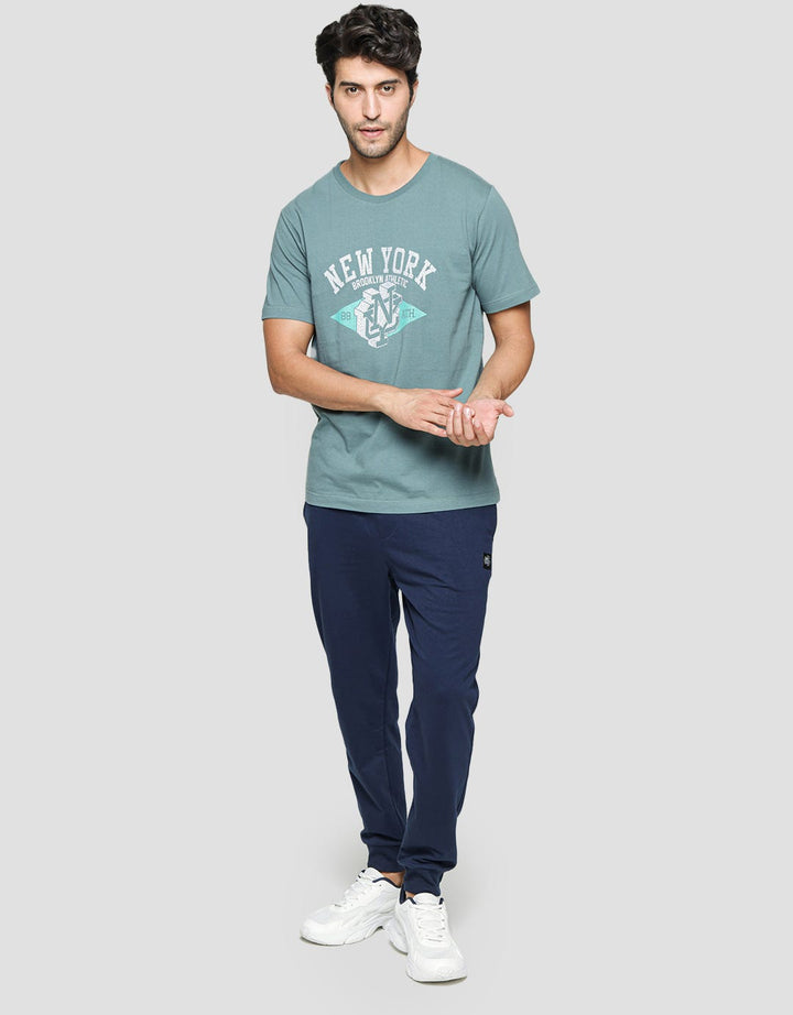 T Zone New York Print Men's Theme T-Shirt