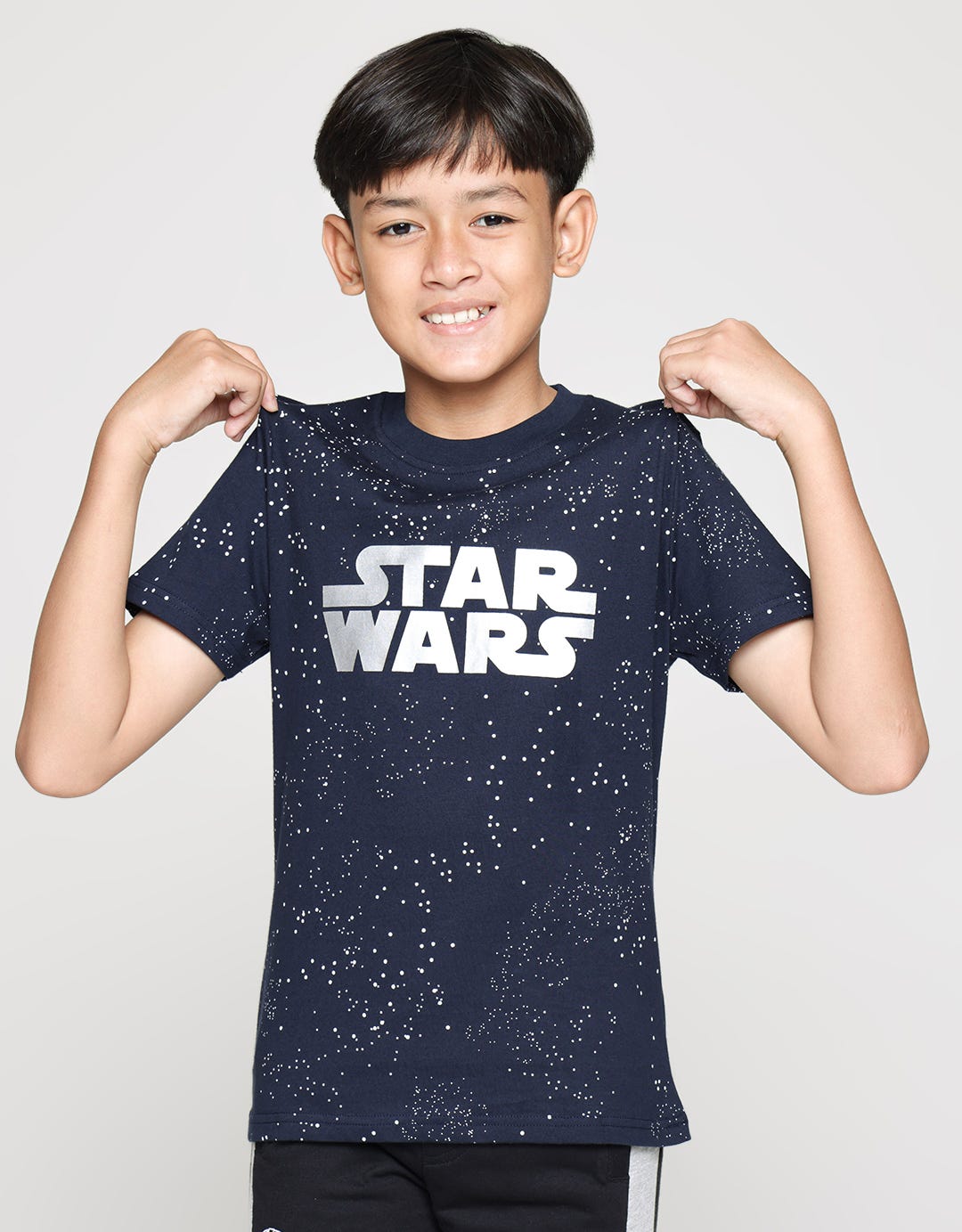 Star Wars Lucas Splash Print Kaos Anak Laki-laki
