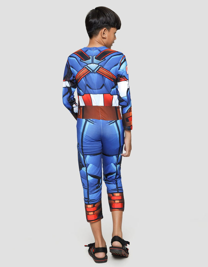 Marvel Kostum Capt Amrik Look-A-Like