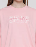 Cardinal Girl Self Reminder Sweater Wanita