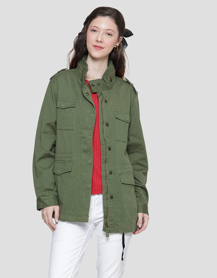 Cardinal Girl Jaket Parka Wanita