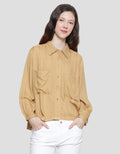 Cardinal Girl Double Pocket Kemeja Wanita