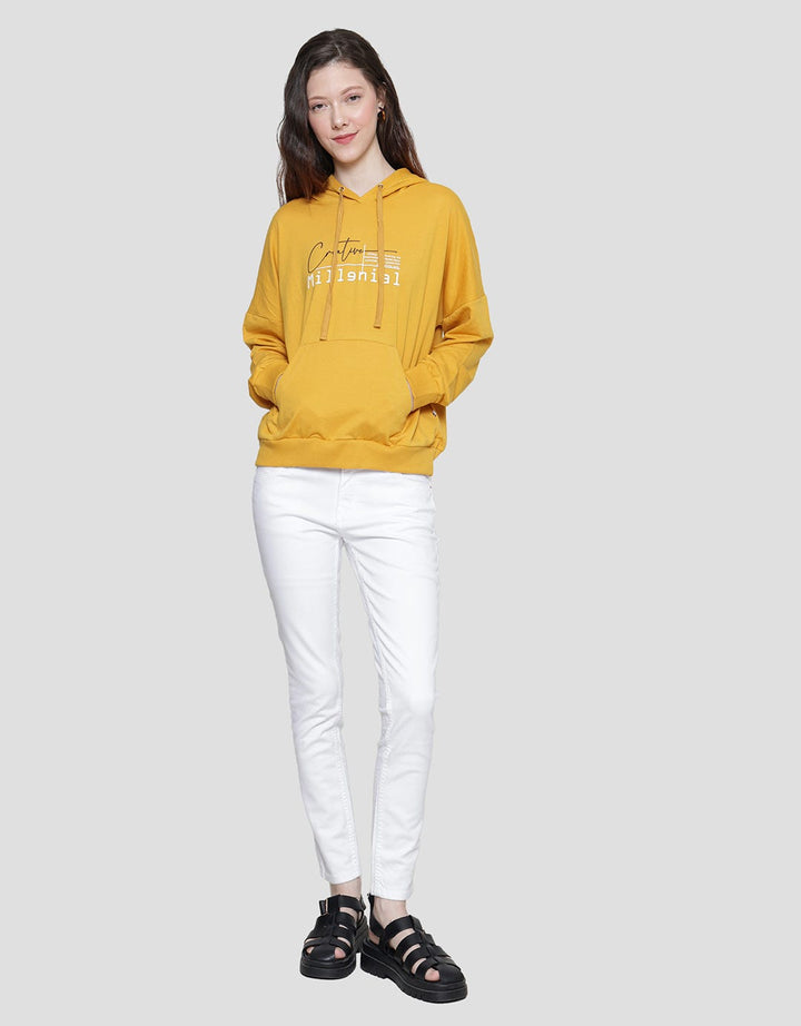 Cardinal Girl Printed Hoodie Sweater for Women