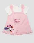 Disney Overall Celana Minnie Flower