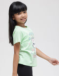Little M Purrfect Cattitude Kaos Anak Perempuan