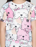Little M Short Sleeve T-Shirt Fp Big Cats