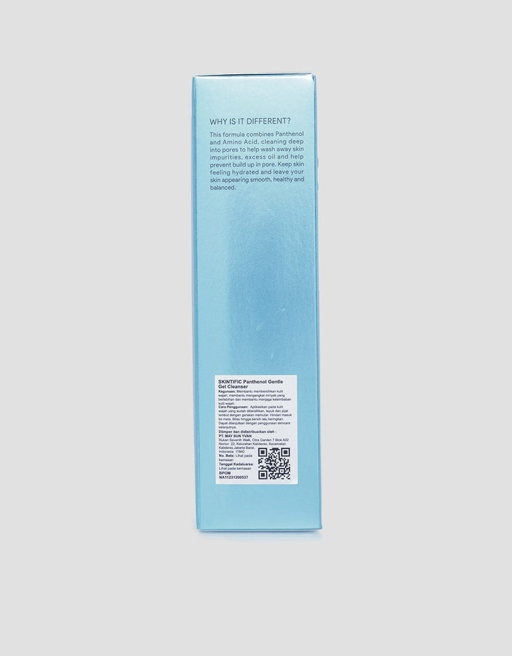 Skintific Panthenol Gentle Gel Cleanser 120 Ml