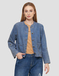 Geela Olivia Two Set Medium Wash Denim