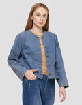 Geela Olivia Two Set Medium Wash Denim