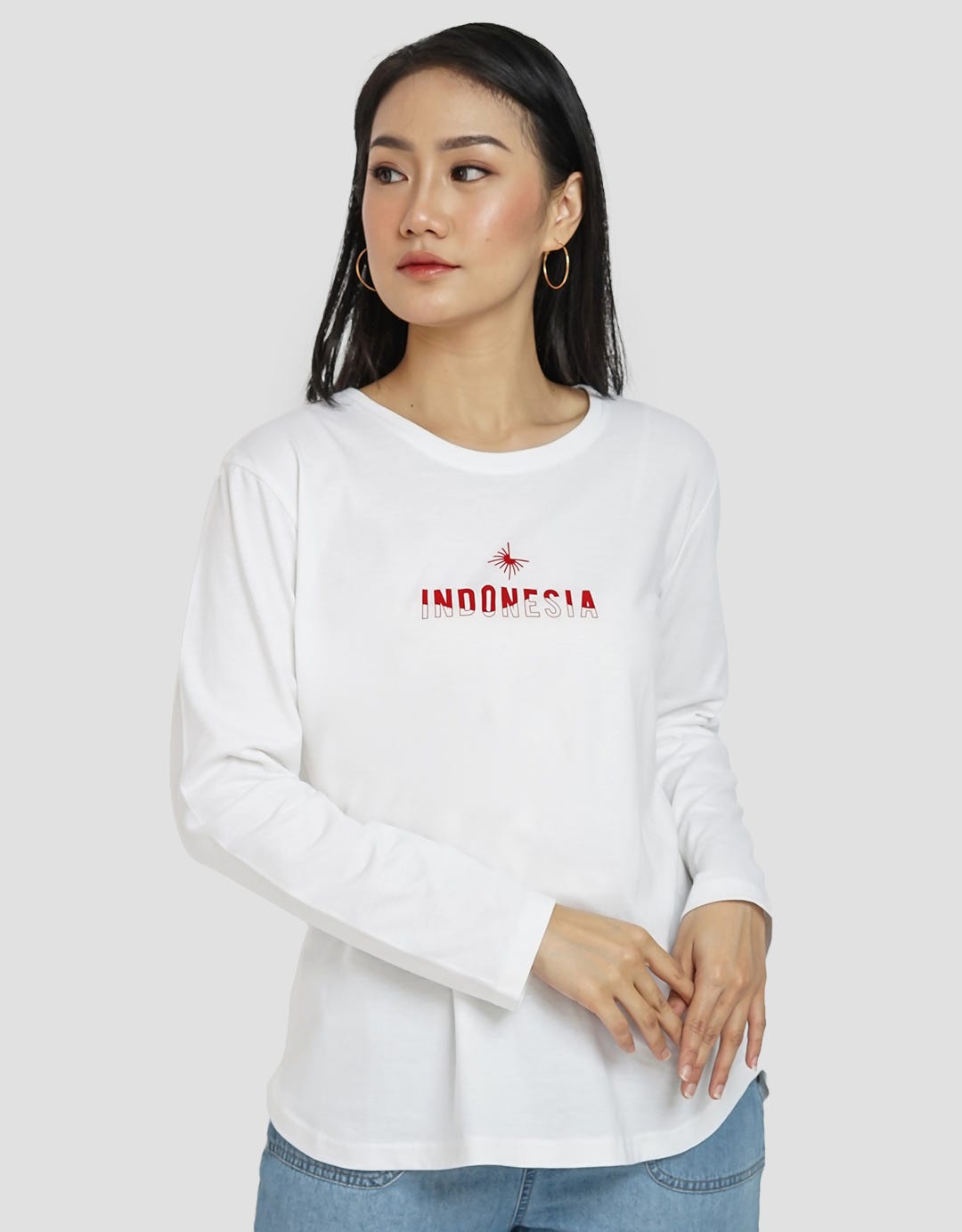Geela Liberty Indonesia Print Women's T-shirts