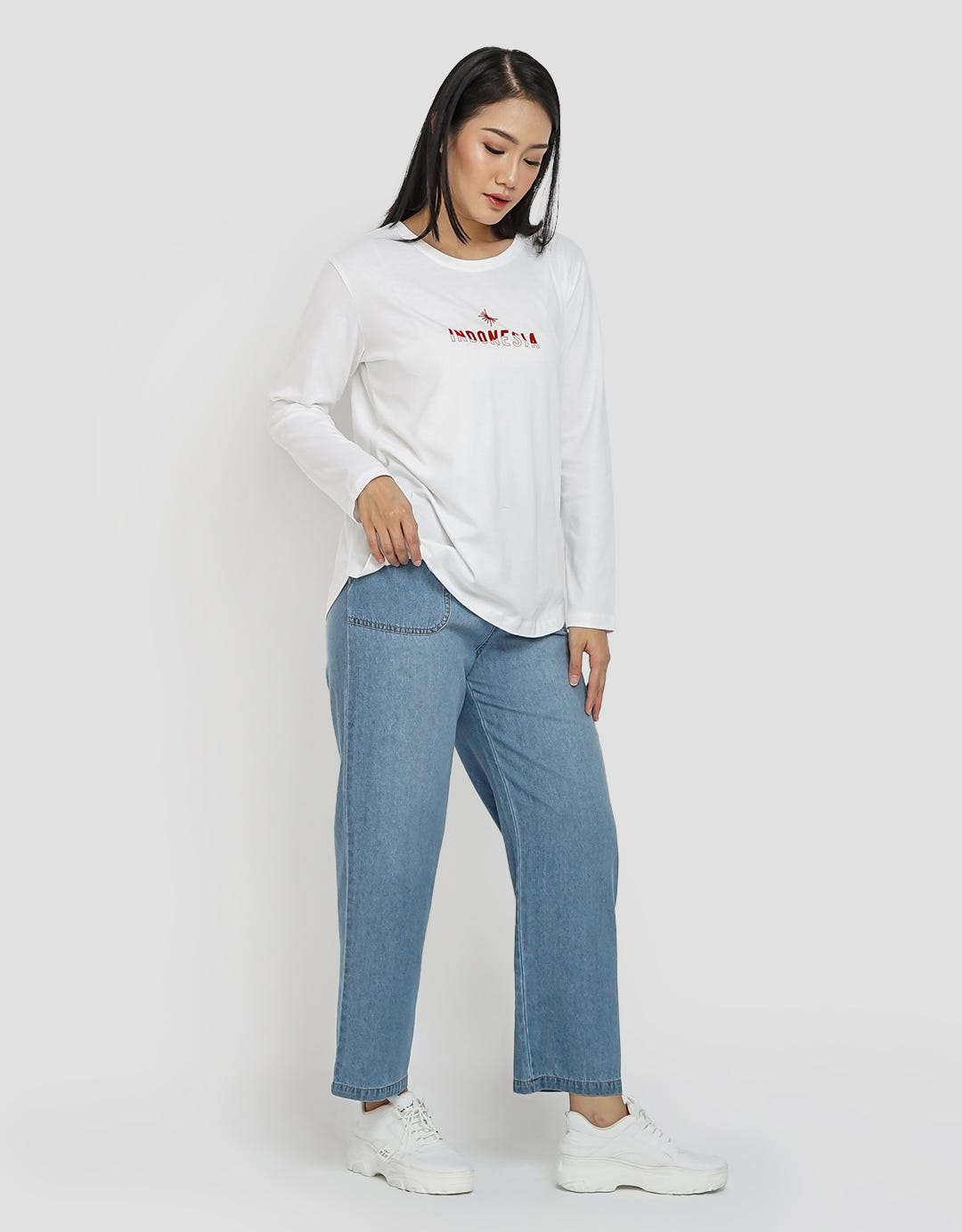 Geela Liberty Indonesia Print Women's T-shirts