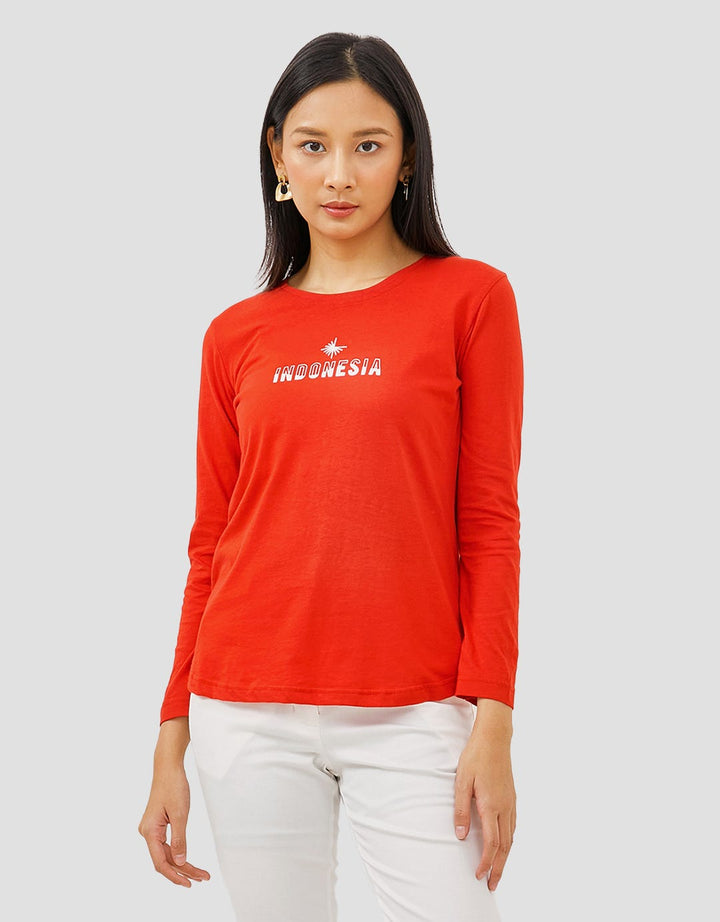 Geela Liberty Indonesia Print Women's T-shirts