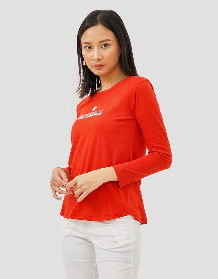 Geela Liberty Indonesia Print Women's T-shirts