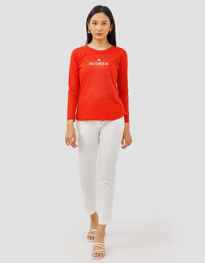 Geela Liberty Indonesia Print Women's T-shirts