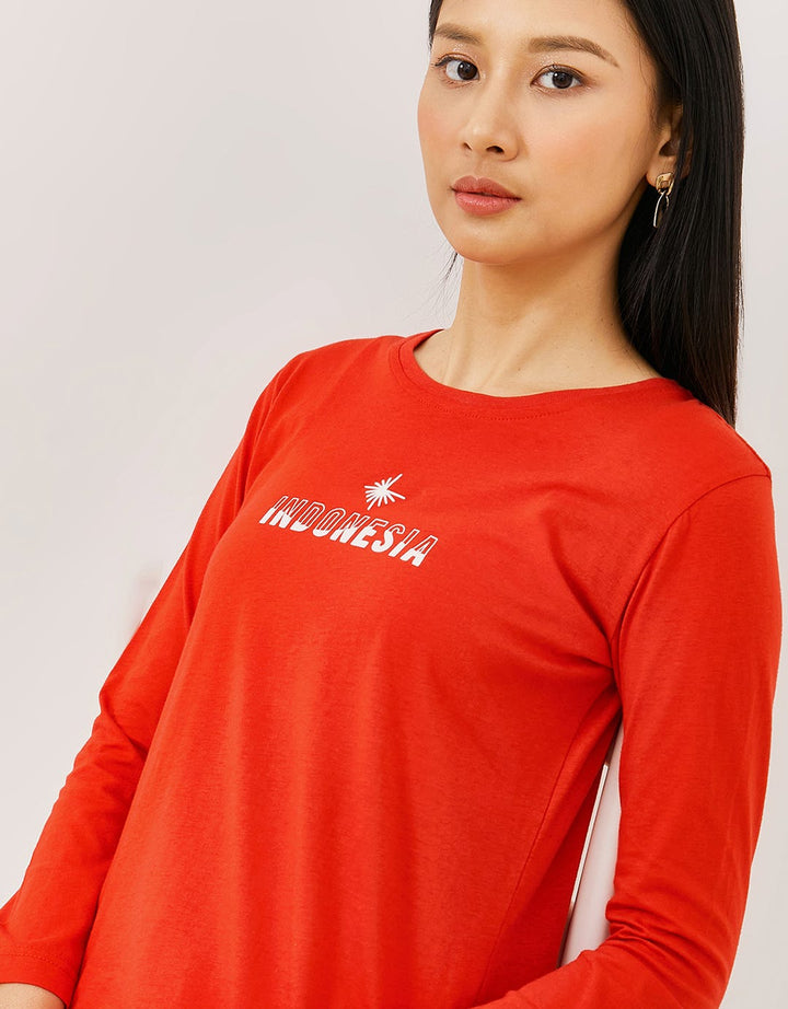 Geela Liberty Indonesia Print Women's T-shirts