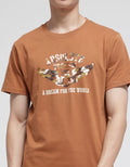 T Zone Short Sleeve T-Shirt Army Absolute Freedom