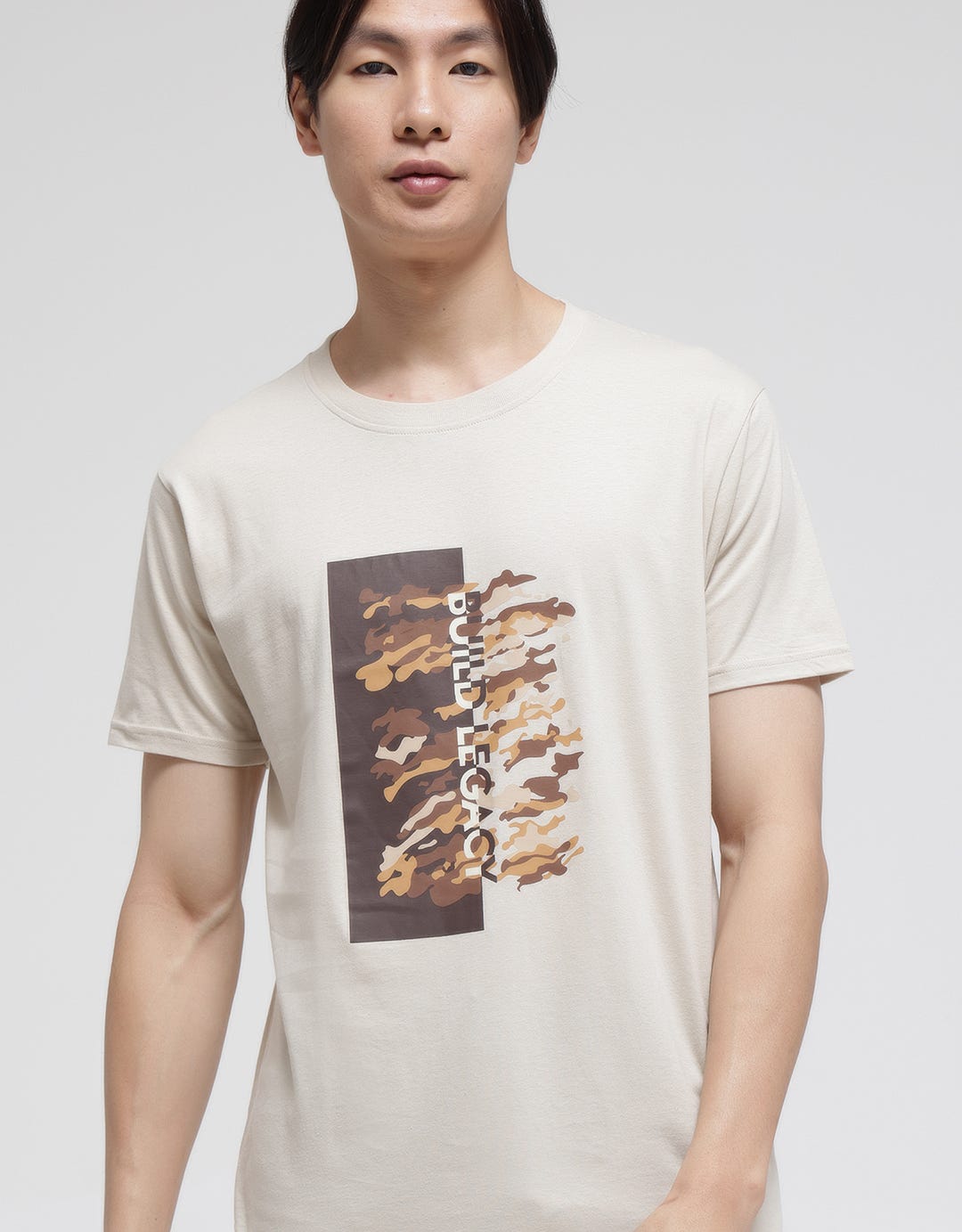 T Zone Short Sleeve T-Shirt Print Theme Army - Build Legacy