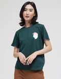 Nevada Santa Coming To Town Kaos Wanita