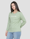 Nevada Kaos Lengan Panjang Wanita Print You Are What You Wear