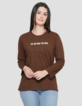 Nevada Kaos Lengan Panjang Wanita Print You Are What You Wear