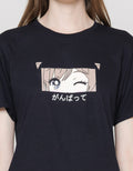 Nevada Anime Blinked Eyes Kaos Wanita