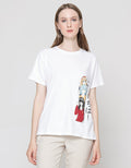Nevada Anime Hello Kaos Lengan Pendek Wanita