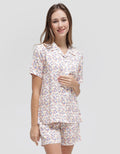 Nevada Short Sleeve Pyjama Shorts Dots