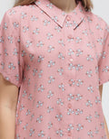 Nevada Short Sleeve Pajama Capri Triple Bird