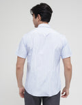 Stanley Adams Short Sleeve Shirt Slim Stripe